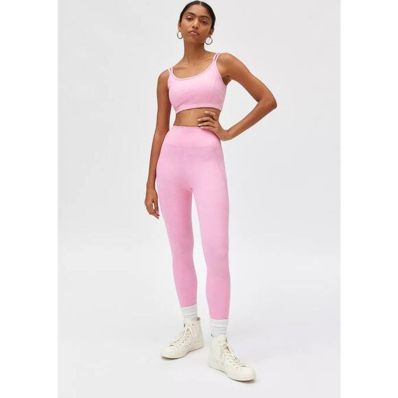 LoveshackFancy AIden Sports Bra in Pink L - Picture 4 of 4